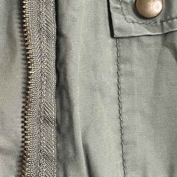 Life in Progress Olive Green Military Utility Jacket – Size M - Picture 15 of 16
